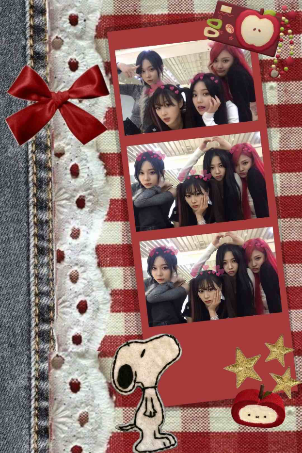 Template Red snoopy